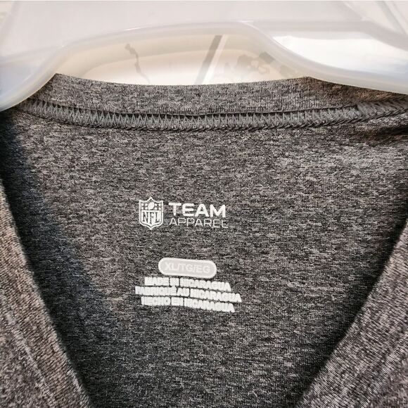 Nwt NFL Team New York Jets gray and greenlettering T-shirt size XL - Picture 2 of 4